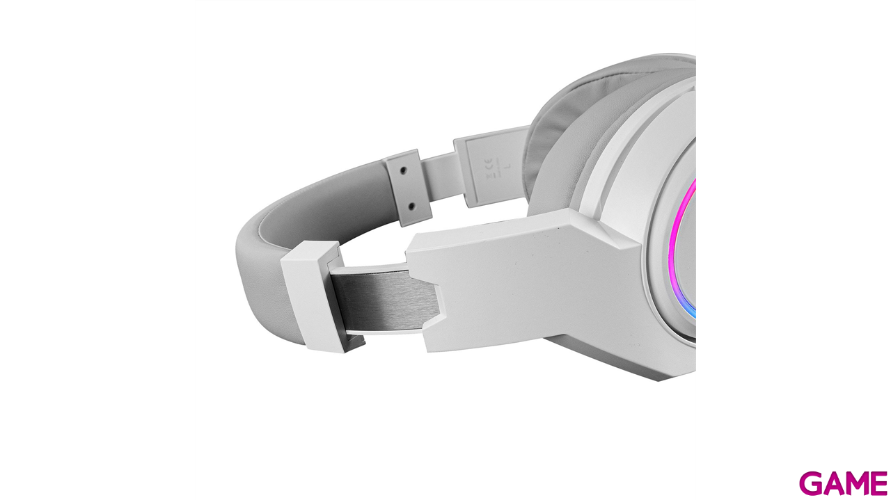 Mars Gaming MHW-100 ARGB Flow Inalambricos Blancos - Auriculares Gaming-3