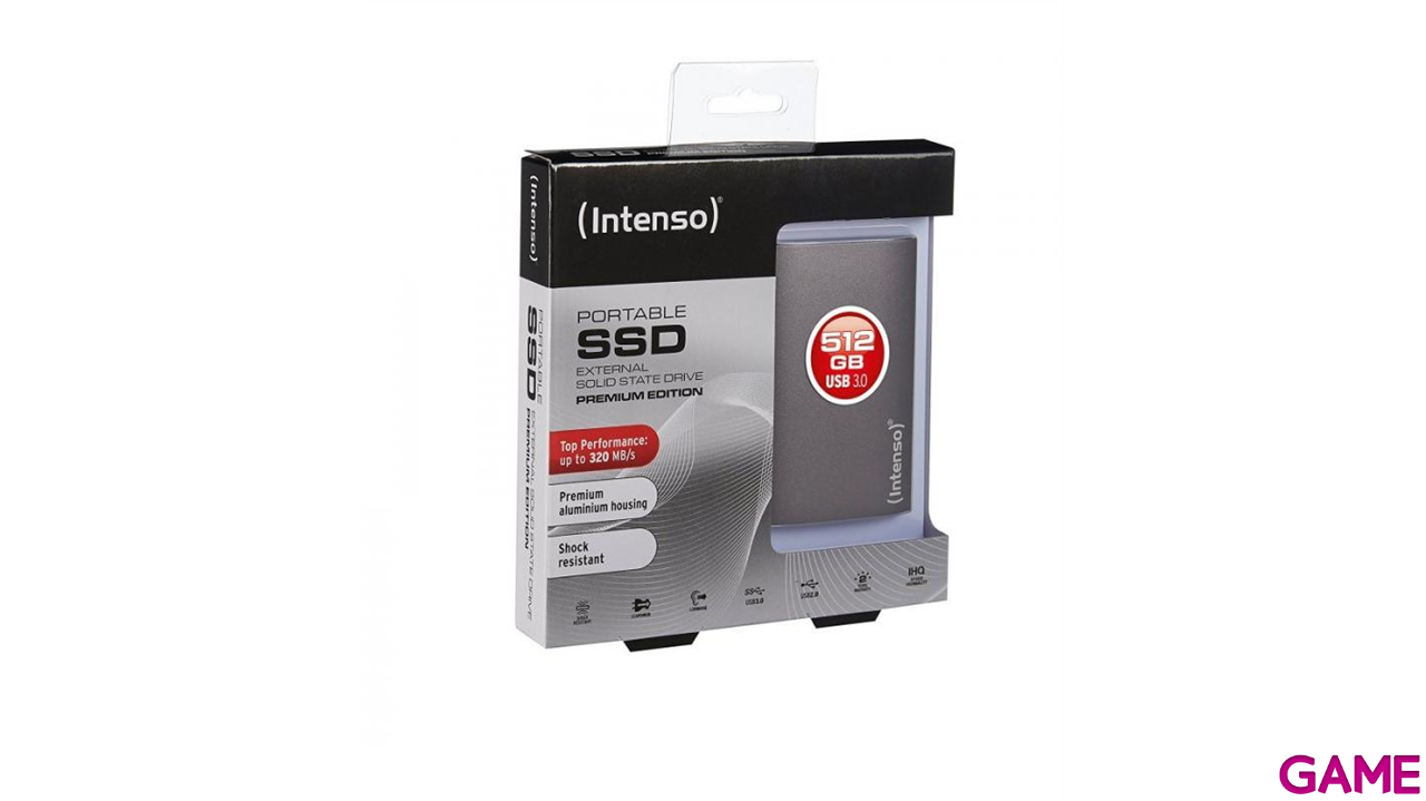 Intenso External 256GB SSD Premium Edition 1.8´´ - Disco Duro Externo-0