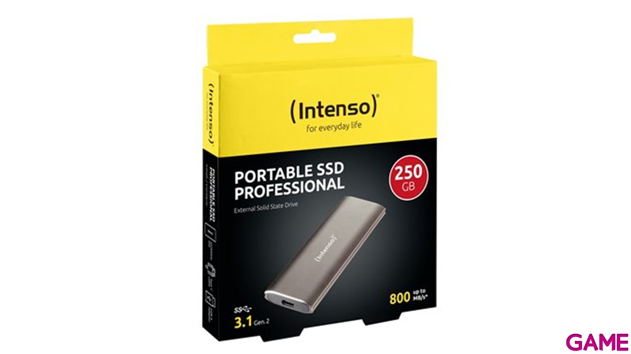 Intenso External 250GB SSD Profesional 1.8´´ - Disco Duro Externo-0