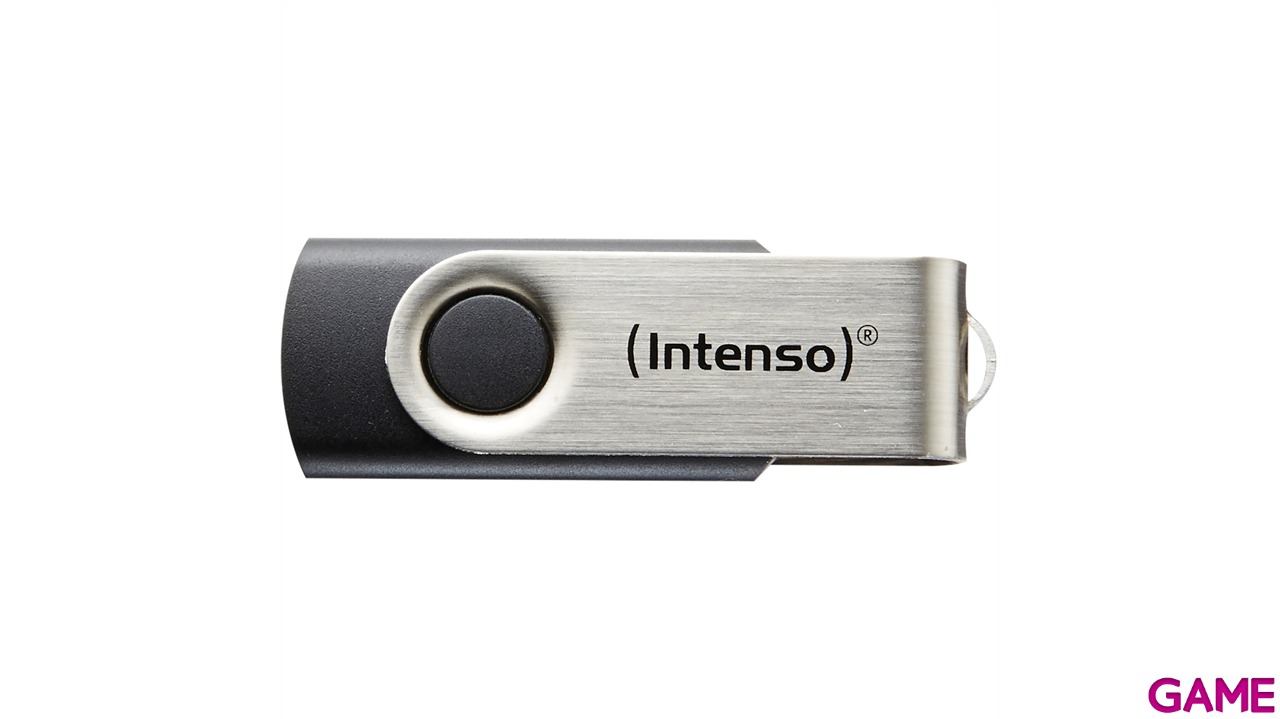 Intenso Basic Line unidad flash USB 16GB USB tipo A 2.0 Negro, Plata-1