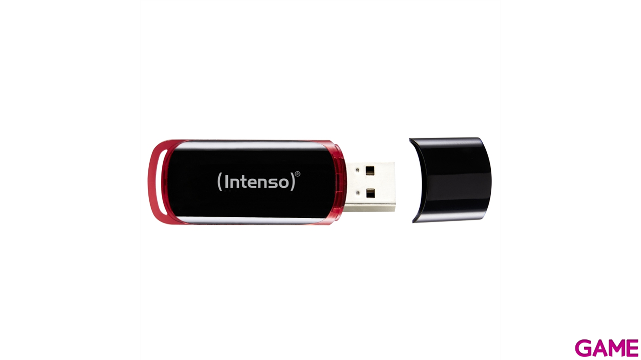 Intenso 16GB USB2.0 unidad flash USB USB tipo A 2.0 Negro, Rojo-1