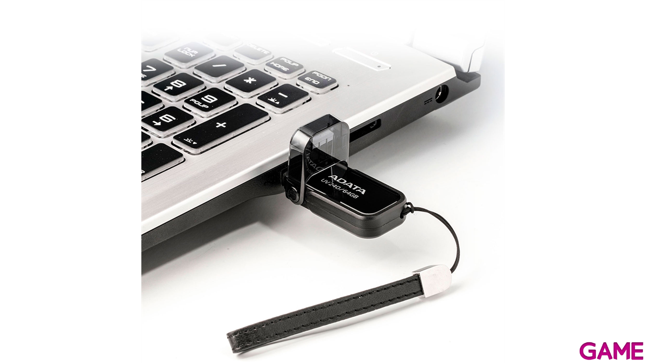 ADATA UV240 64GB USB A 2.0 Negro - Pendrive-1