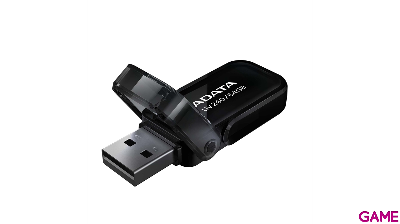 ADATA UV240 64GB USB A 2.0 Negro - Pendrive-2
