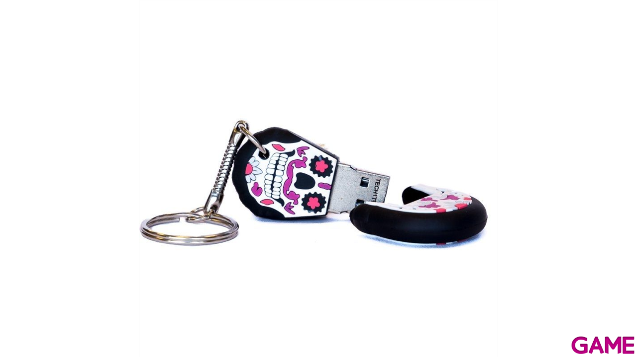 TECH ONE TECH Calavera Pinky 32GB USB 2.0-2