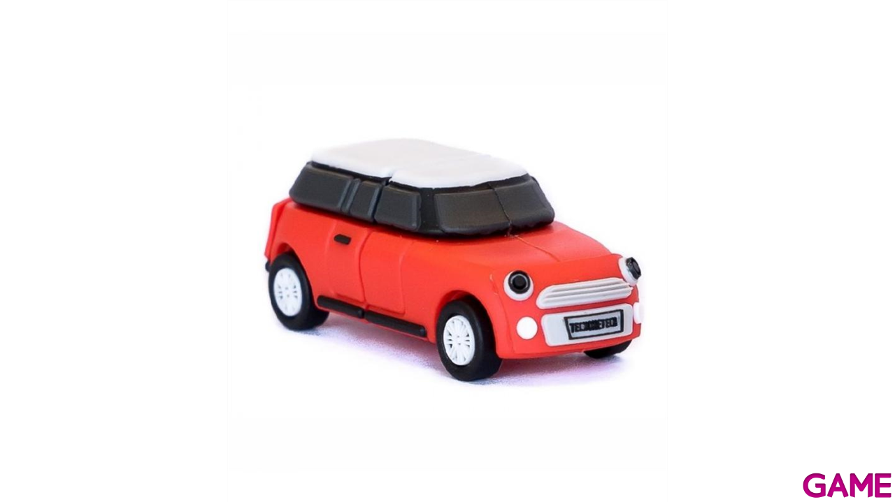 Tech One Tech Mini cooper S rojo 32GB USB 2.0 - Pendrive-0
