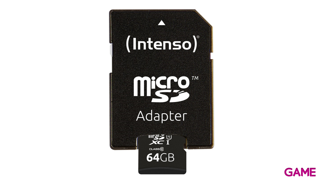 Intenso 3423490 memoria flash 64 GB MicroSDXC UHS-I Clase 10-5
