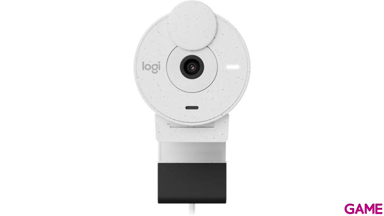 Logitech Brio 300 2MP 1920x1080 USB C Blanco - Webcam-0