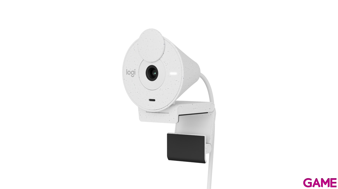 Logitech Brio 300 2MP 1920x1080 USB C Blanco - Webcam-3