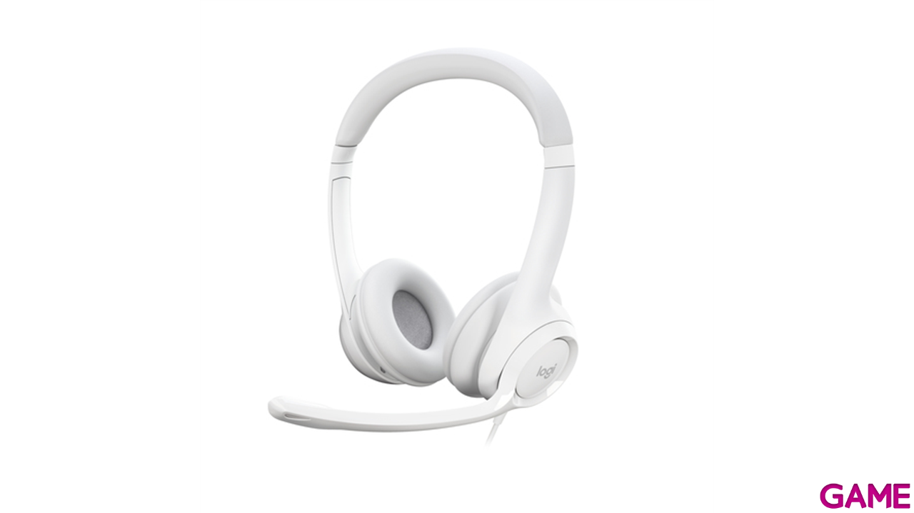Logitech H390 USB A Blanco - Auriculares-2