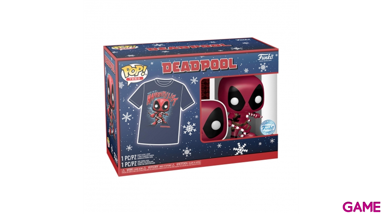 Set figura POP & Tee Marvel Deadpool-0
