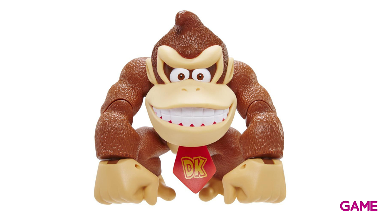 Figura articulada Super Mario Donkey Kong articulada de 15 cm-0
