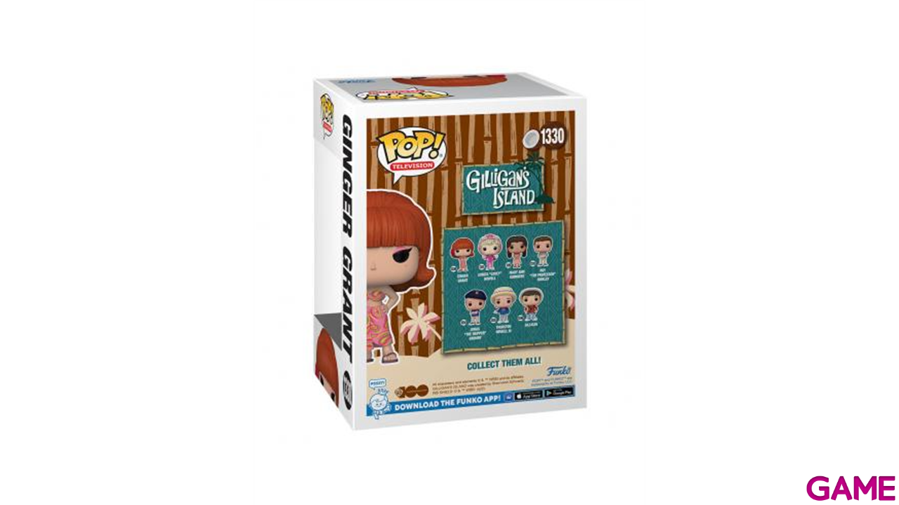 Figura POP La Isla de Gilligan Ginger Grant-2