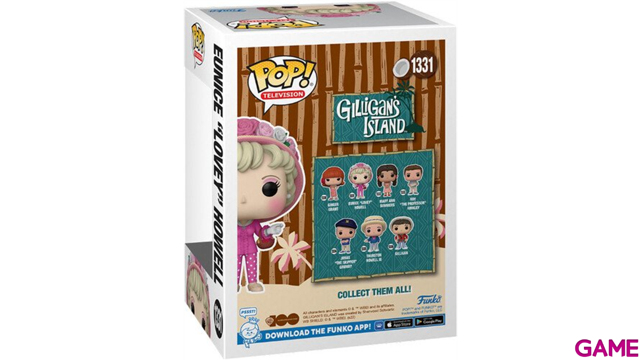 Figura POP La Isla de Gilligan Eunice Lovey Howell-1
