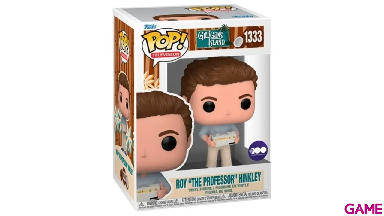 Figura POP La Isla de Gilligan Roy the Professor Hinkley-0