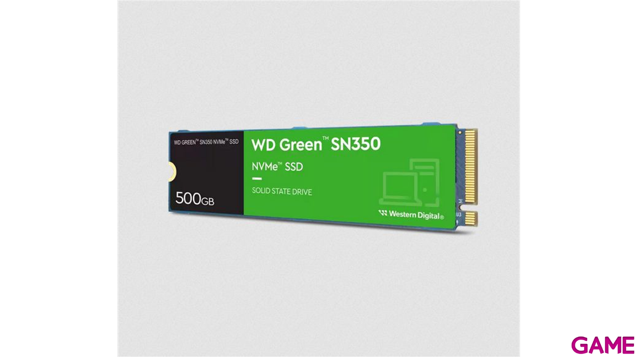 Western Digital Green SN350 M.2 500GB PCIe 3.0 TLC NVMe - Disco Duro-0