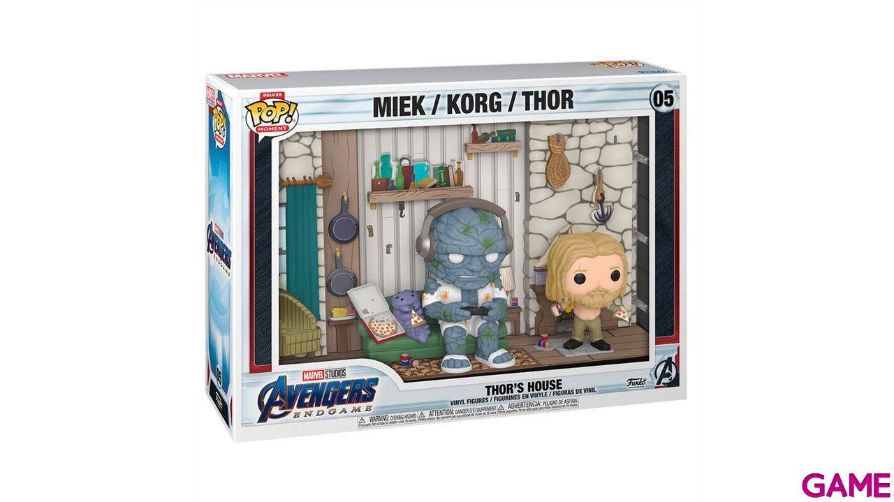 Figura POP Moments Deluxe Marvel Los Vengadores Avengers Thor House-1