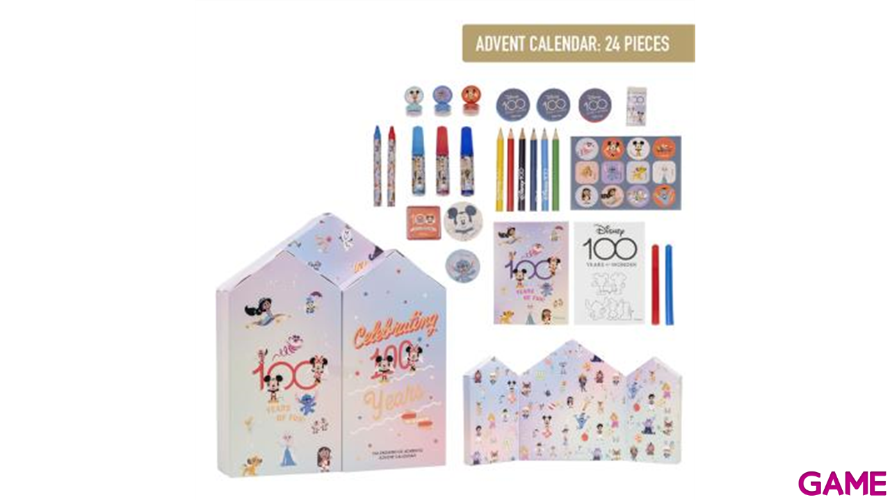 Calendario adviento 100th Aniversario Disney-0