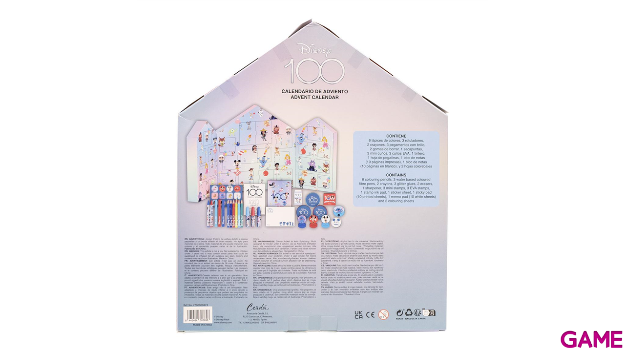 Calendario adviento 100th Aniversario Disney-4