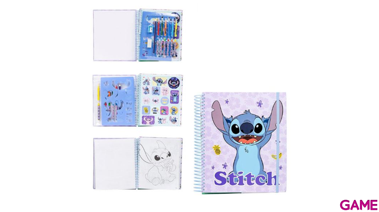 Album actividades Stitch Disney-0