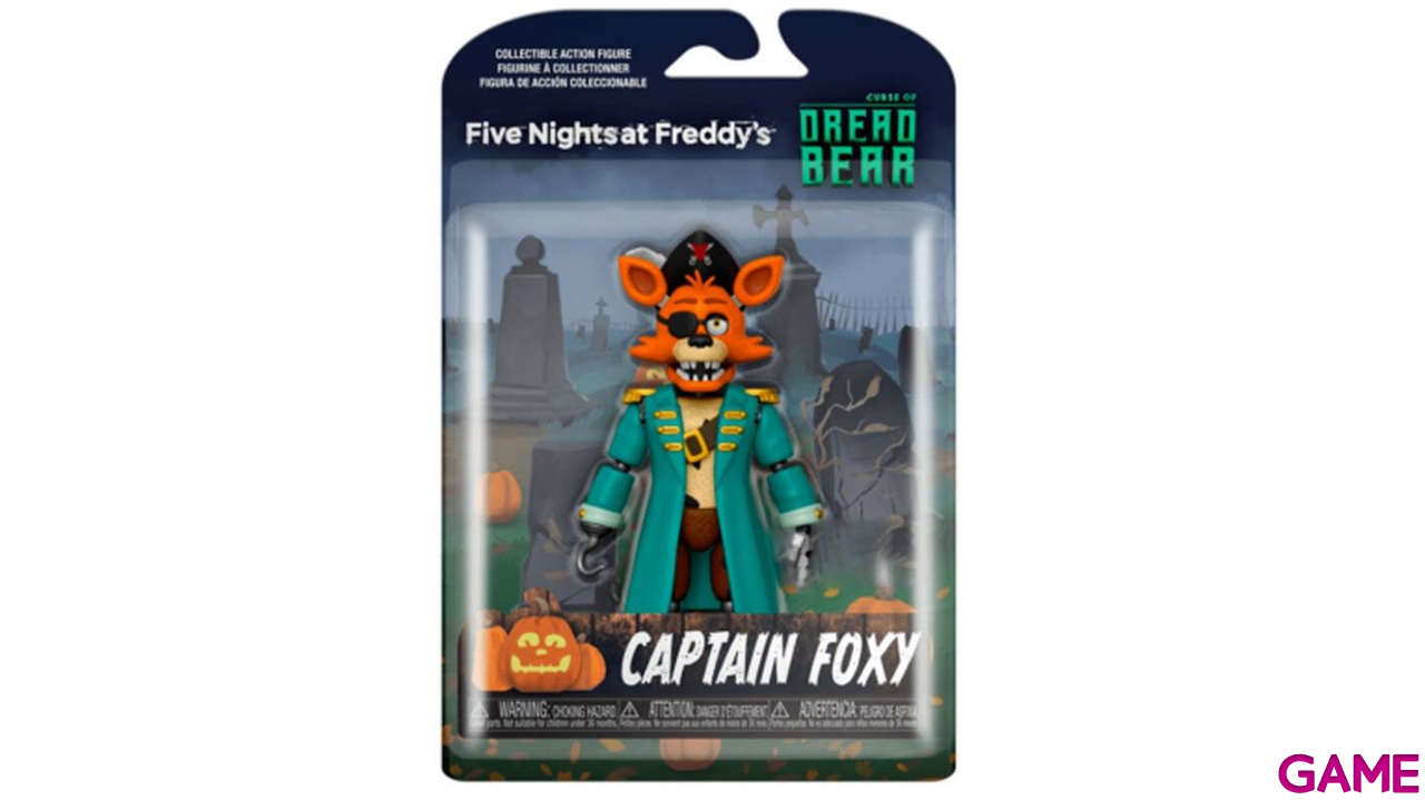 Figura Action Five Nights At Freddys Captain Foxy Exclusive 12,5cm-1