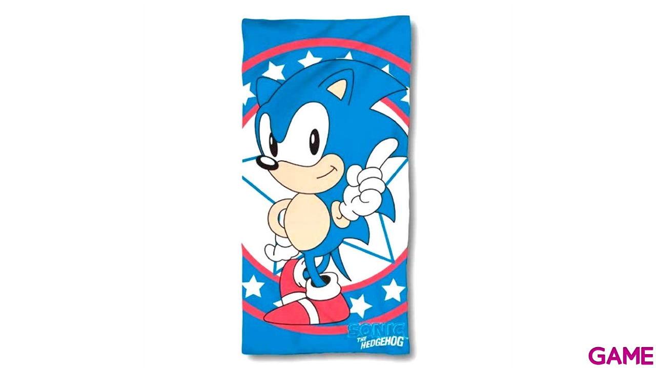 Toalla Sonic The Hedgehog algodon-0