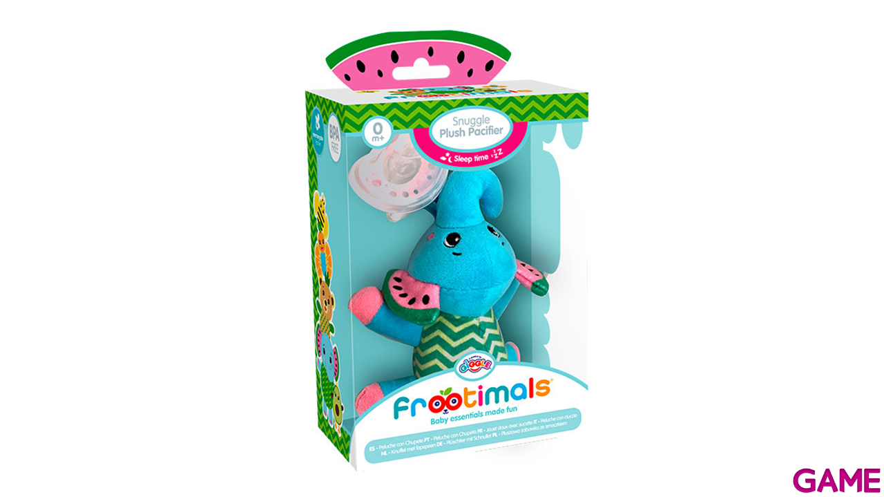 Chupete con peluche Melany Melephant Frootimals-1