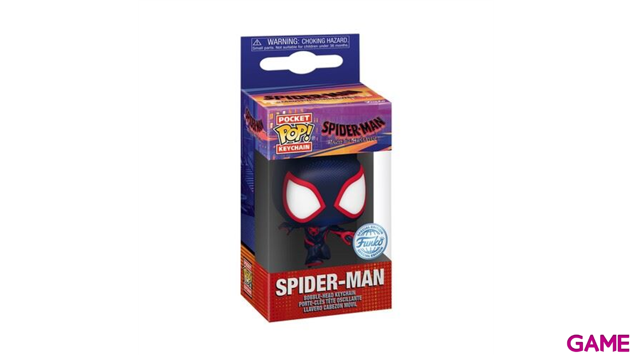 Llavero Pocket POP Marvel Spiderman Across the Spiderverse Spider-Man-1