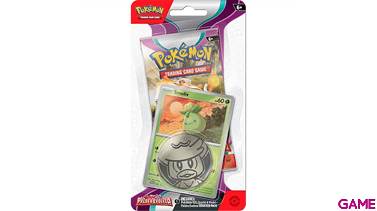 Blister Checklane cartas Pokemon Scarlet & Violet: Paldea Evolved (inglés)-3