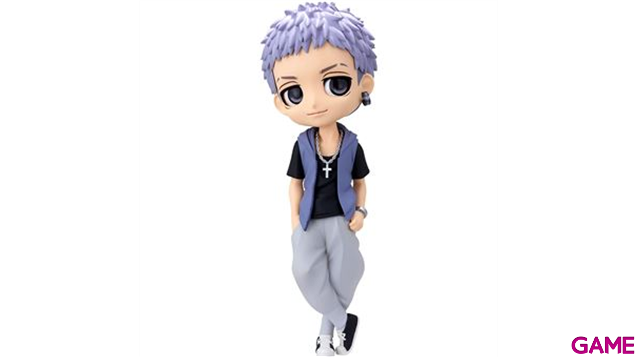Figura Takashi Mitsuya Plain Clothes verA Tokyo Revengers Q posket 14cm-0