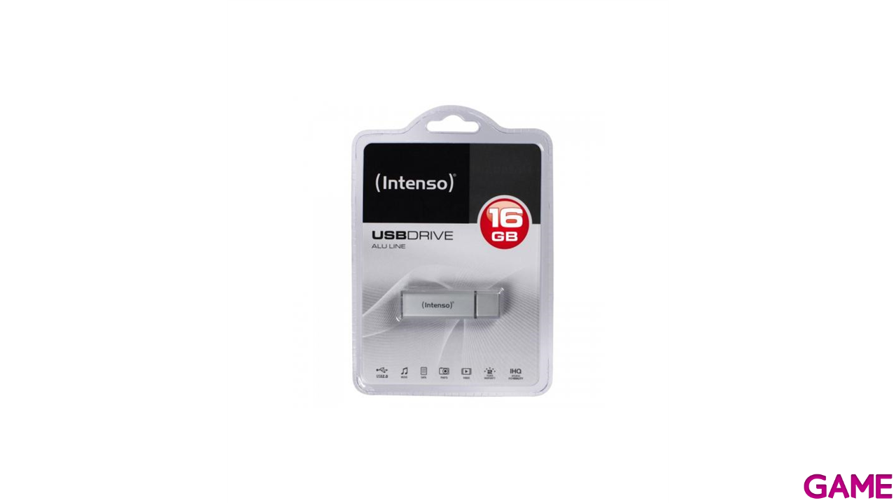 Intenso Alu Line unidad flash USB 16GB USB tipo A 2.0 Plata-0