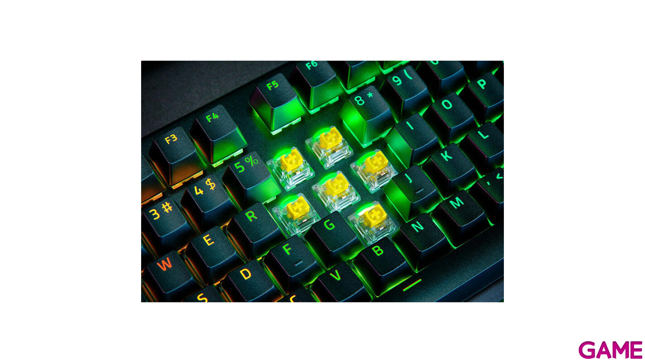 Razer BlackWidow V4 Pro Yellow Switch - EE.UU - Negro - Teclado Gaming-3