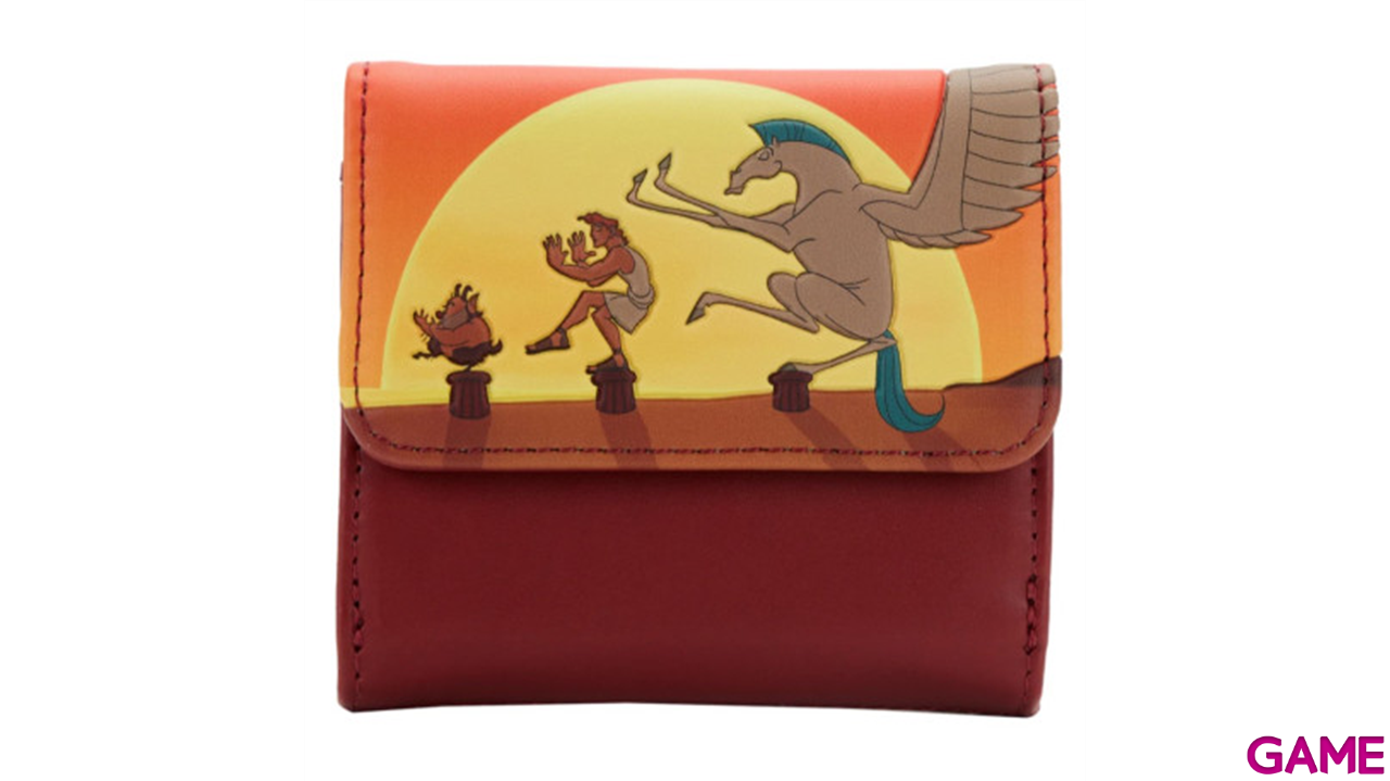 Cartera Sunset Bifold 25Th Anniversary Hercules Disney Loungefly-0