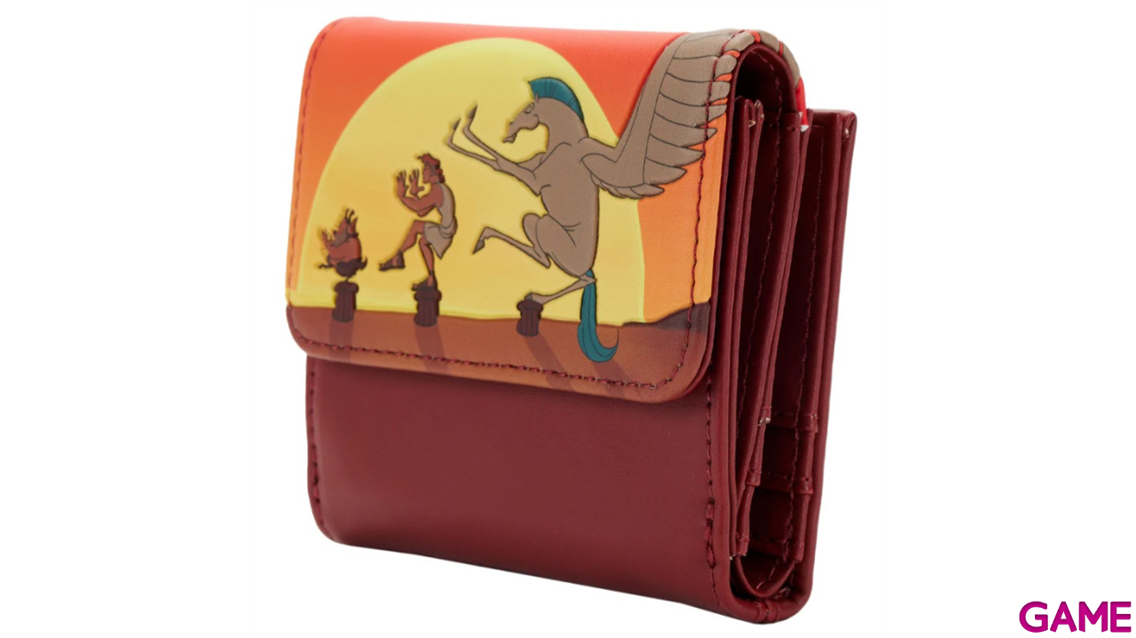 Cartera Sunset Bifold 25Th Anniversary Hercules Disney Loungefly-1
