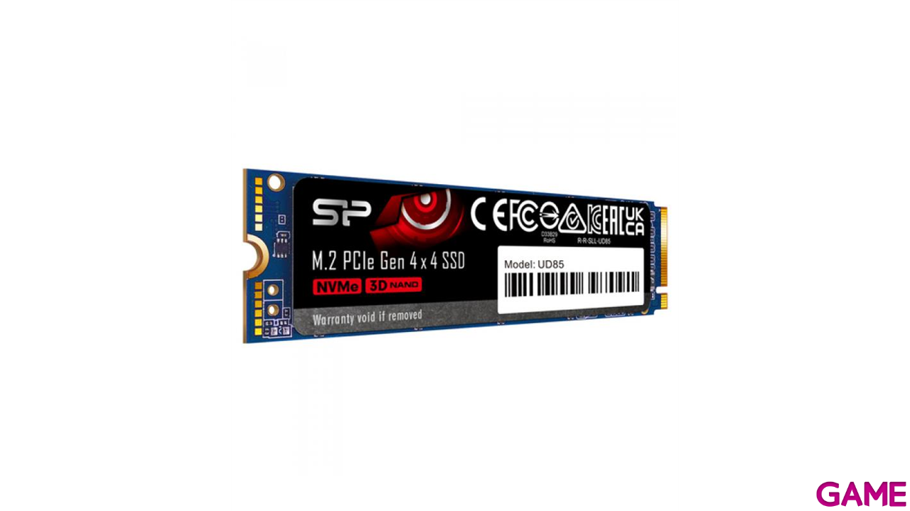 Silicon Power UD85 M.2 500GB PCI Express 4.0 3D NAND NVMe - Disco Duro-2