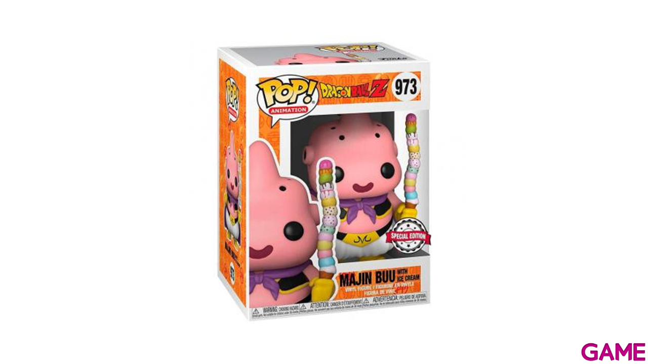 SET FIGURA POP TEE DRAGON BALL Z MAJIN BUU EXCLUSIVE Talla S-2