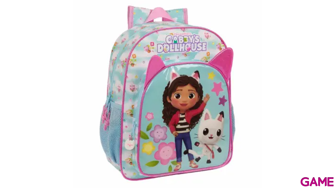 Mochila La Casa de Muñecas de Gabby 38cm adaptable-1