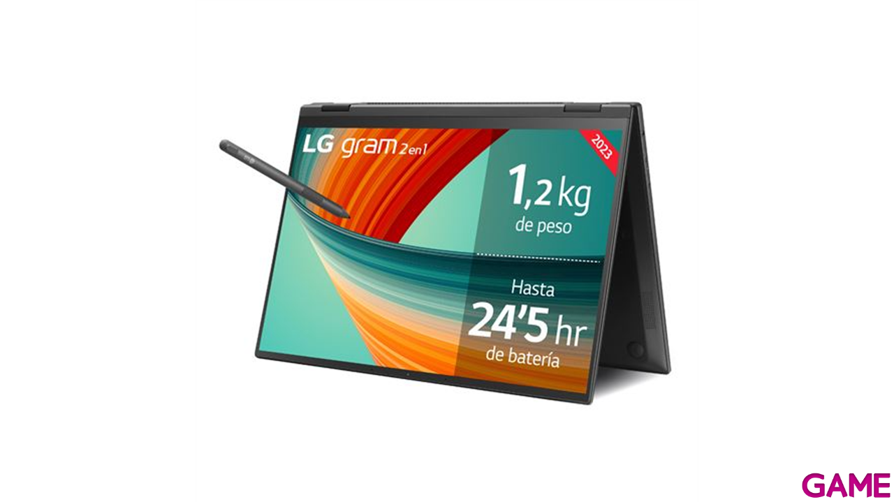 LG 14T90R-G.AA75B ordenador portatil Híbrido (2-en-1) 35,6 cm (14