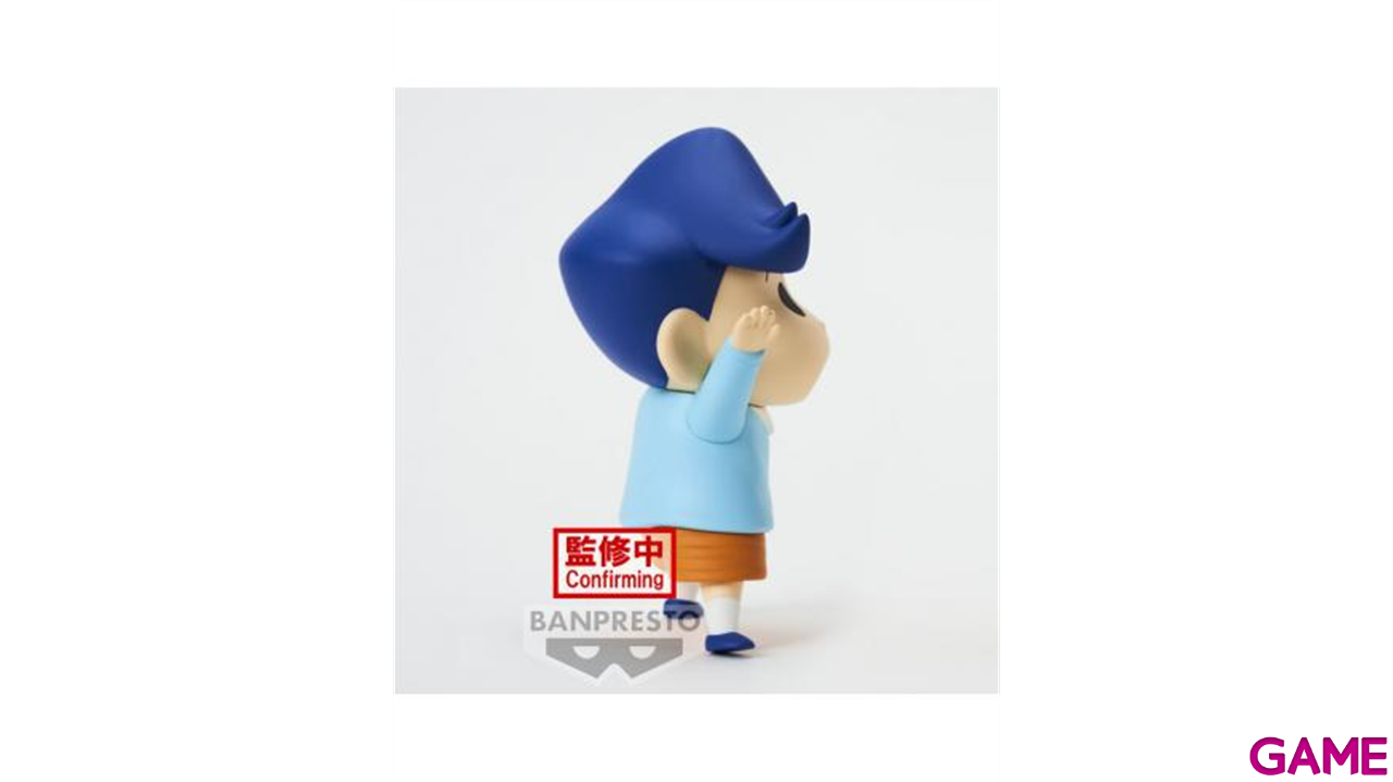 Figura Kazama-kun Kasukabe Boueitai New Dimension Crayon Shinchan 11cm-1