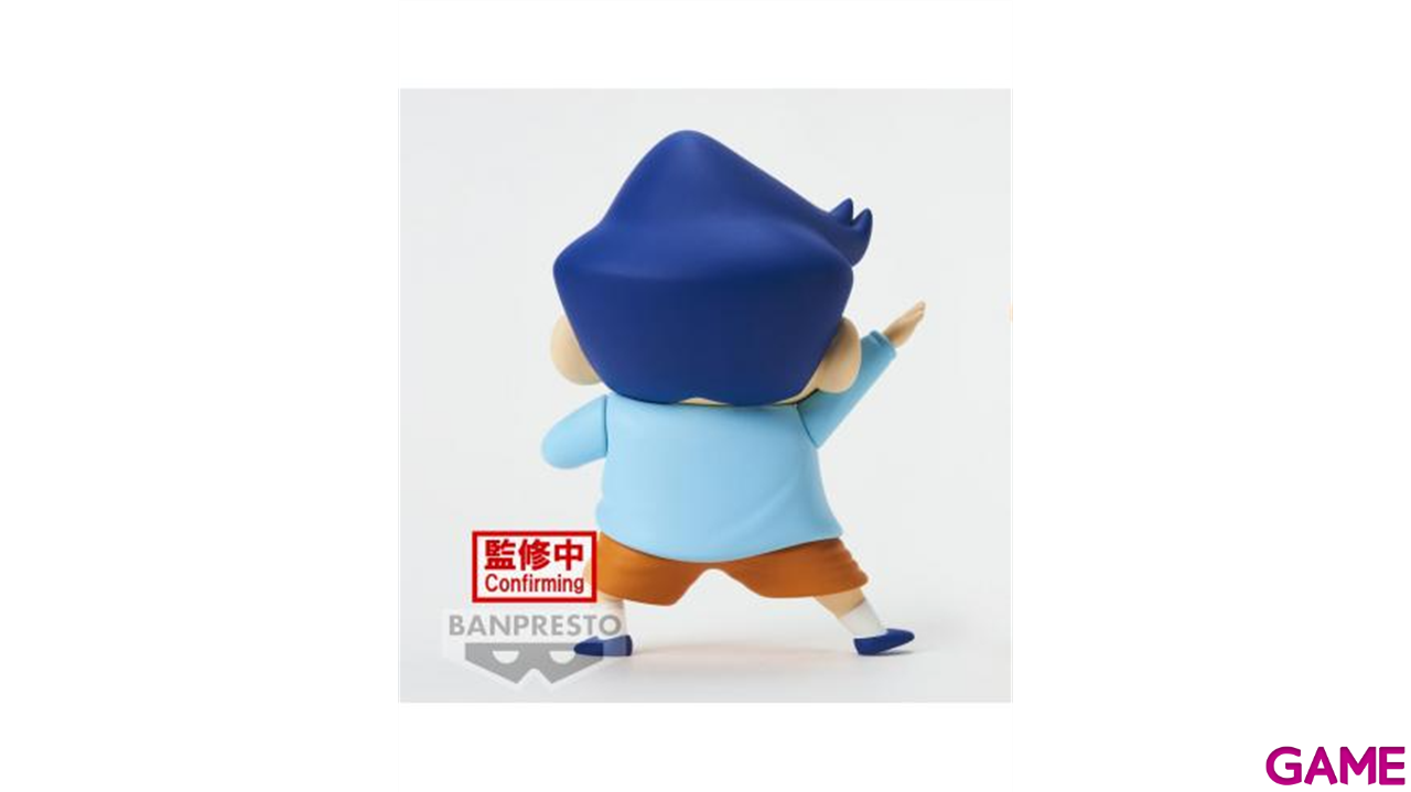 Figura Kazama-kun Kasukabe Boueitai New Dimension Crayon Shinchan 11cm-2