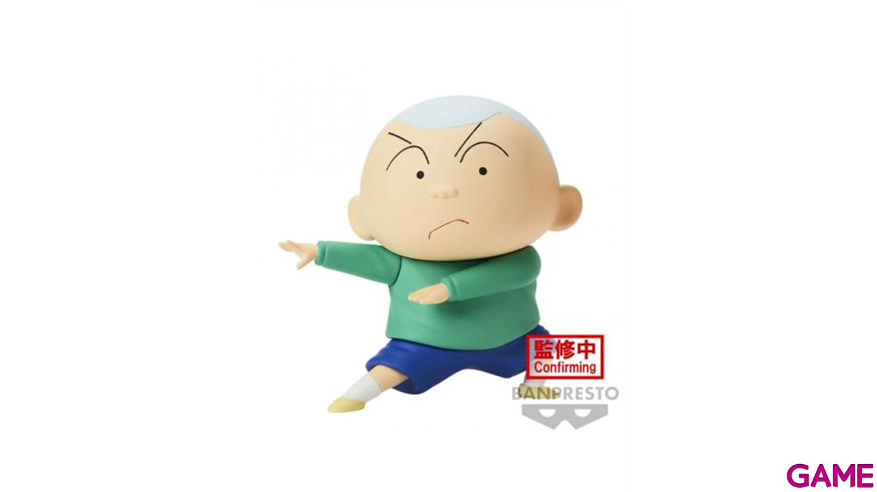 Figura Masao-kun Kasukabe Boueitai New Dimension Crayon Shinchan 11cm-0