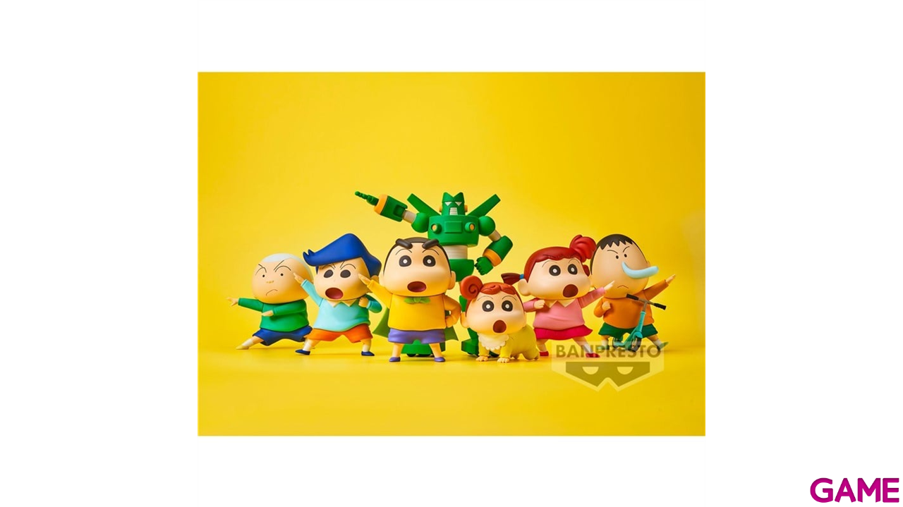 Figura Kantam Robo Kasukabe Boueitai New Dimension Crayon Shinchan 11cm-3