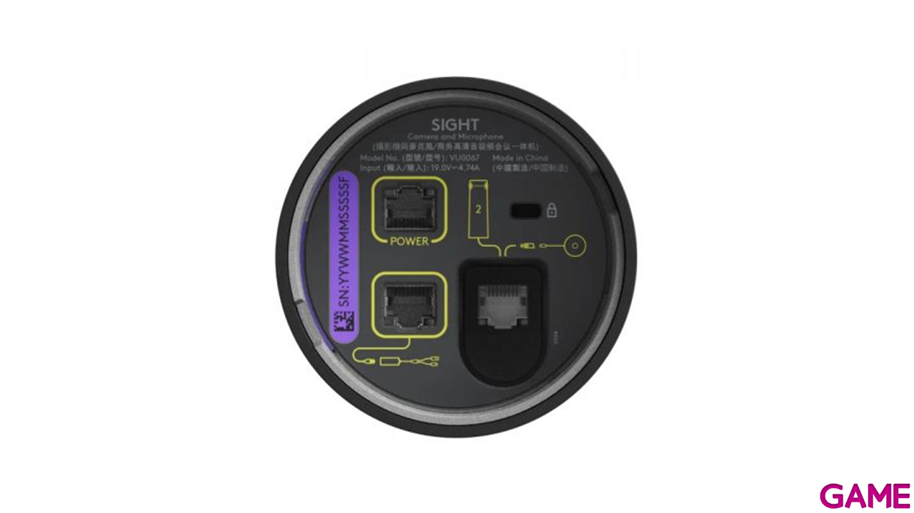Logitech Sight 3840 x 2160 Pixeles 60 pps CMOS-4
