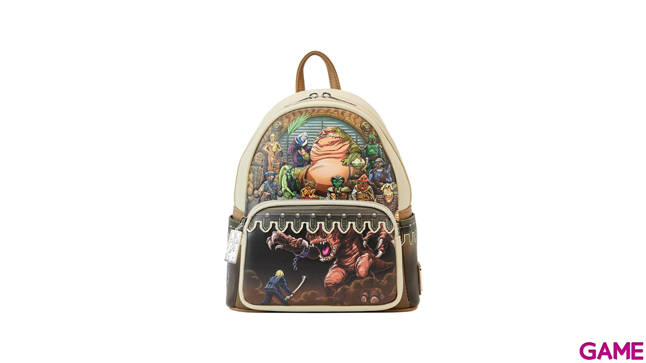 Mochila El retorno del Jedi El palacio de Jabba Star Wars Loungefly 26cm-0