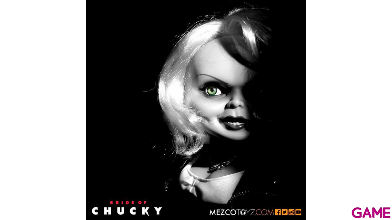 TIFFANY TALKING FIGURA 38 CM BRIDE OF CHUCKY MDS MEGA SCALE RE-RUN-1