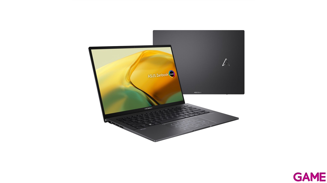 Asus ZenBook 14 OLED UM3402YA KM512WS Ryzen 7-7730U - Radeon - 16GB - 512GB SSD - 14´´ - W11 - Ordenador Portatil-0