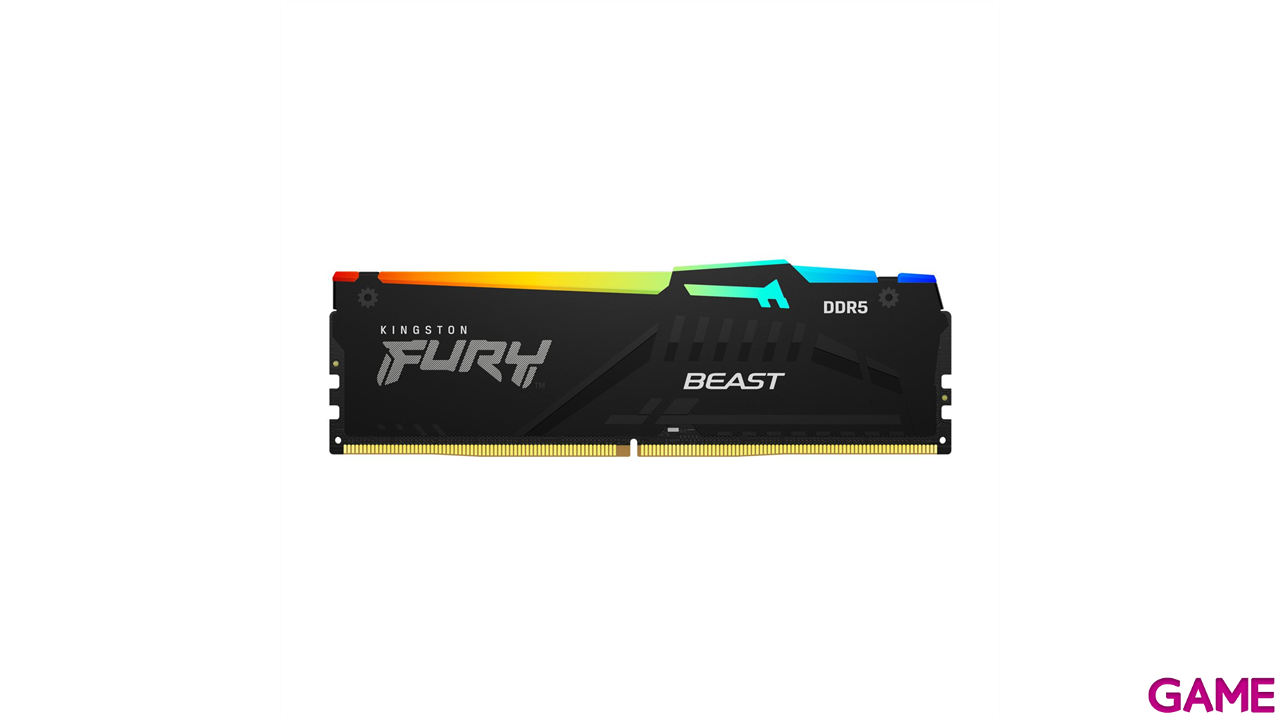 Kingston Technology FURY Beast RGB módulo de memoria 64 GB 4 x 16 GB DDR5 6000 MHz-1