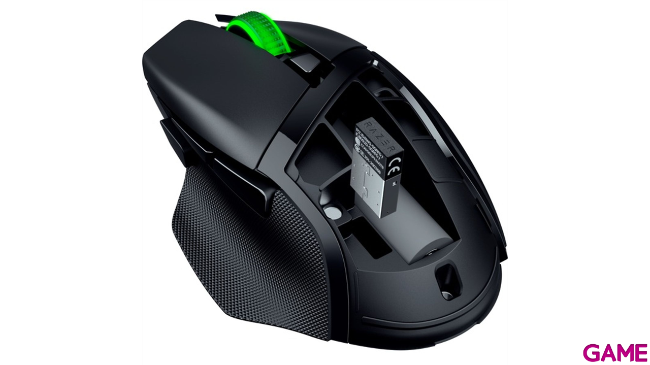 Razer Basilisk V3 X HyperSpeed Bluetooth Óptico 18000 DPI - Raton Gaming-1