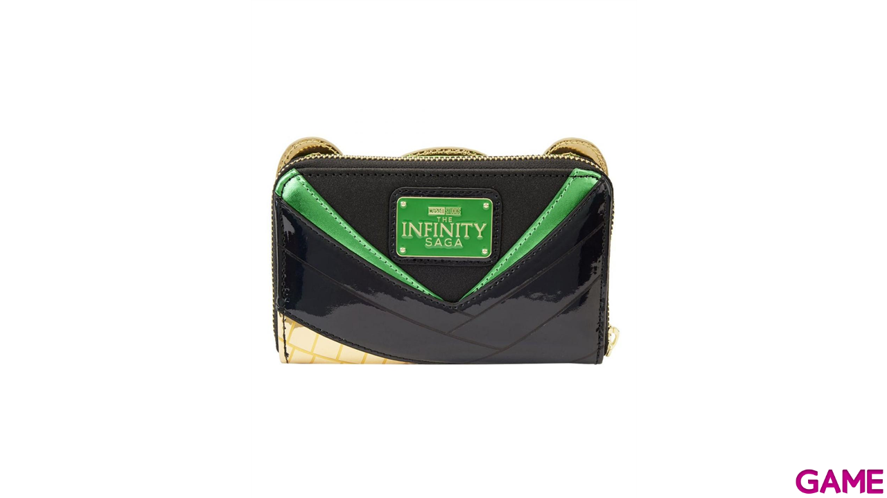 Cartera metallic Loki Marvel Loungefly-0
