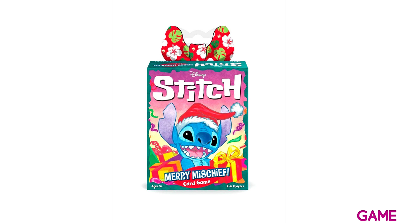 Juego cartas Merry Mischief Stitch Disney ingles-2
