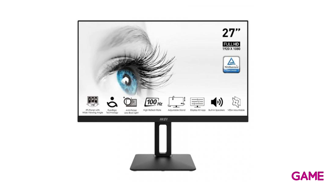 MSI Pro MP271AP 27´´ - IPS - Full HD - 100Hz - Monitor Gaming-6